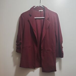 Maurices Deep Red Women's Blazer